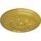 Ekena Millwork Vienna Ceiling Medallion (Fits Canopies up to 3 1/4"), Hand-Painted Rich Gold, 16 7/8"OD x 5/8"P CM17VIRGS - alternate 4